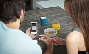 Le Pulse synchronise automatiquement avec l'application smartphone Withings.